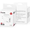 iNOS ��������� �������� ������� �������� �� ������ ����� Usb A & 2xUsb C Gan Pd Qc 3.0 65W & Usb C ������� 1m ����� - (INOSCH-010305-0205)