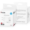 iNOS ��������� �������� ������� �������� �� ����� Usb C Gan Pd Qc 3.0 35W & Lightning ������� 1m ����� - (INOSCH-010305-0200)