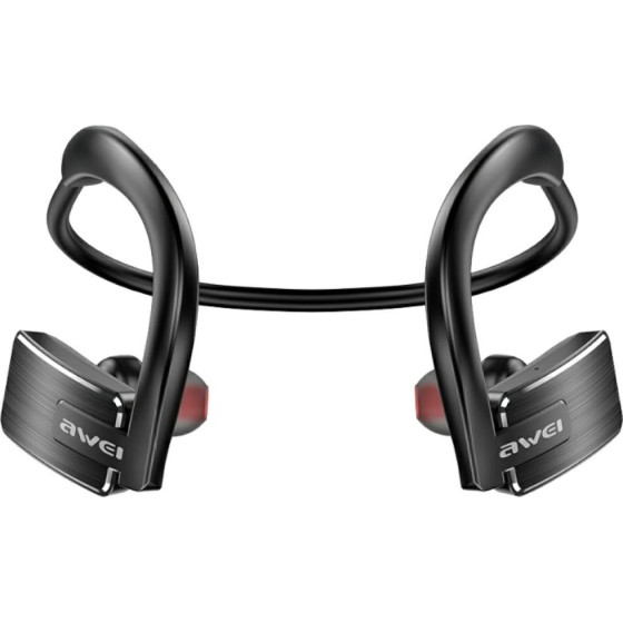 Awei Sports Wireless Headphones Bluetooth Black - (E1BL)