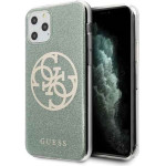 Guess Iphone 11 Pro Khaki Hard Case 4G Circle Glitter - (GUHCN58PCUGLKA)