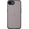 Lime Successories Lime ���� Iphone 16E 6.1'' Hardshell Fusion Full Camera Protection Black With Red KEYS