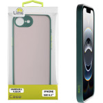Lime Successories Lime ���� Iphone 16E 6.1'' Hardshell Fusion Full Camera Protection Green With Yellow KEYS