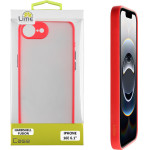 Lime Successories Lime ���� Iphone 16E 6.1'' Hardshell Fusion Full Camera Protection Red With Black KEYS