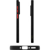 Lime Successories Lime ���� Samsung A36 5G A366 6.7'' Hardshell Fusion Full Camera Protection Black With Red KEYS