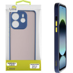 Lime Successories Lime ���� Xiaomi Redmi Note 14 4G 6.67'' Hardshell Fusion Full Camera Protection Blue With Yellow KEYS