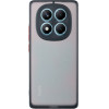 Lime Successories Lime ���� Xiaomi Redmi Note 14 Pro 4G 6.67'' Hardshell Fusion Full Camera Protection Black With Red KEYS