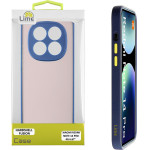 Lime Successories Lime ���� Xiaomi Redmi Note 14 Pro 4G 6.67'' Hardshell Fusion Full Camera Protection Blue With Yellow KEYS