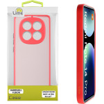 Lime Successories Lime ���� Xiaomi Redmi Note 14 Pro 4G 6.67'' Hardshell Fusion Full Camera Protection Red With Black KEYS