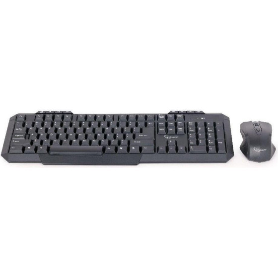 Gembird Keyboard + Membrane Mouse Set ( Usb 2.0; (Us); Black; Optical) - (KBS-WM-02)