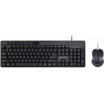 Gembird Keyboard Plus Mouse Set Usb Us Layout Black - (KBS-UM-04)