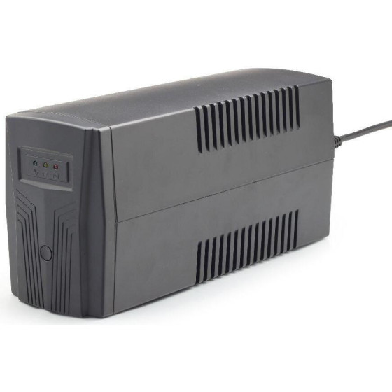 Gembird Line-Interactive 650VA 390W �� 2 Schuko ������ - (EG-UPS-B650)