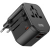 XO ������������ ���������� �������� �� �������� 20W 2USB+1USB-C (PD+QC) - (WL13)
