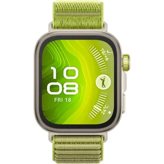 Huawei Watch Fit 4 Pro Green Woven - (55020EYN)