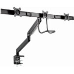 Gembird Desk Mounted Adjustable Monitor Arm For 3 Monitors Black - (MA-DA3-03)