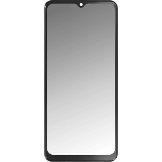 Display Touchscreen with Frame - Oppo A15 / A15s - Black OEM - (15590)