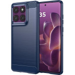 Techsuit - Carbon Silicone - Motorola Edge 60 Pro - Blue