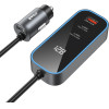 BWOO CC107 Pd Car Charger 1x USB-C - USB-A Port 30W black