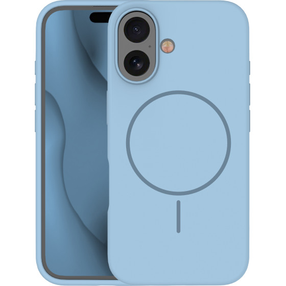 TFO Silicone Thin Mag Case For Iphone 17 Air Light blue