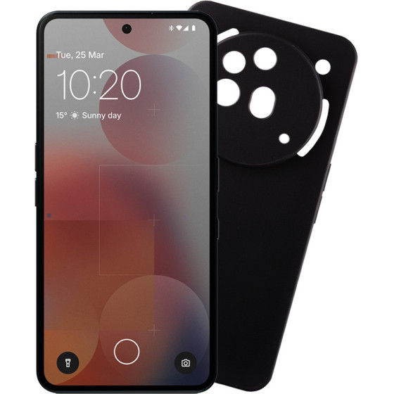 Volte-Tel ���� Nothing Phone 3a Pro 5G 6.77'' Silicon Tpu Camera Guard BLACK