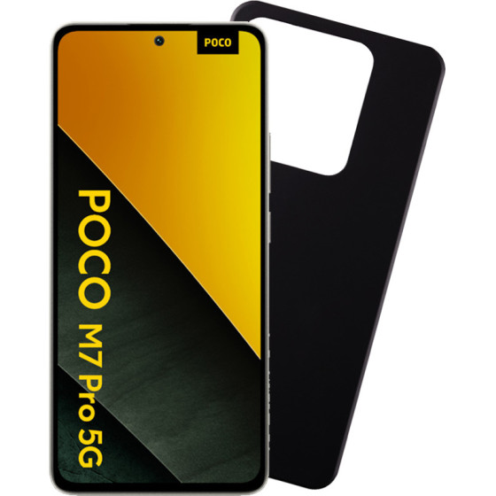 Volte-Tel ���� Xiaomi Poco M7 Pro 6.67'' Silicon Tpu Camera Guard BLACK