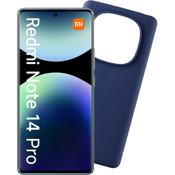Volte-Tel ���� Xiaomi Redmi Note 14 Pro 4G 6.67'' Silicon Tpu Camera Guard BLUE