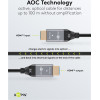 Goobay ������� Hdmi 2.1 �� Ethernet, 8K/60Hz, 48 Gbps, 40m, ����� - (76277)
