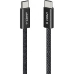 Anker USB-C To USB-C Cable Zolo, 240W, 1m, Black - (A8060H11)