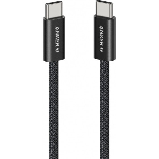 Anker USB-C To USB-C Cable Zolo, 240W, 1m, Black - (A8060H11)