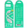 Hoco Cable Type C To Lightning Pd 27W X113 1 m gray