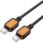 Hoco Cable Type C To Type C 3A 60W X108 1 m black