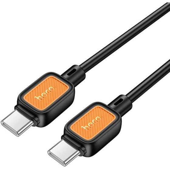Hoco Cable Type C To Type C 3A 60W X108 1 m black