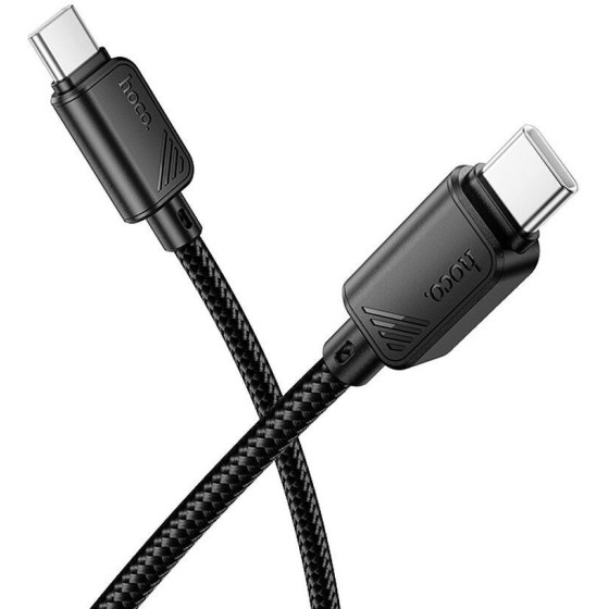 Hoco Cable Type C To Type C 3A 60W X113 1 m black