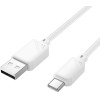 Hoco Cable Usb A Do Type C 3A X113 1 m white