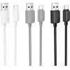Hoco Cable Usb A Do Type C 3A X113 1 m white
