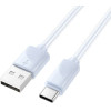 Hoco Cable Usb A To Lightning 2,4 A X114 1 m blue