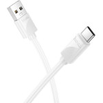 Hoco Cable Usb A To Lightning 2,4 A X114 1 m white