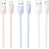 Hoco Cable Usb A To Lightning 2,4 A X114 1 m white