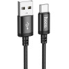 Hoco Cable Usb A To Usb C 3A 2 m X89 black