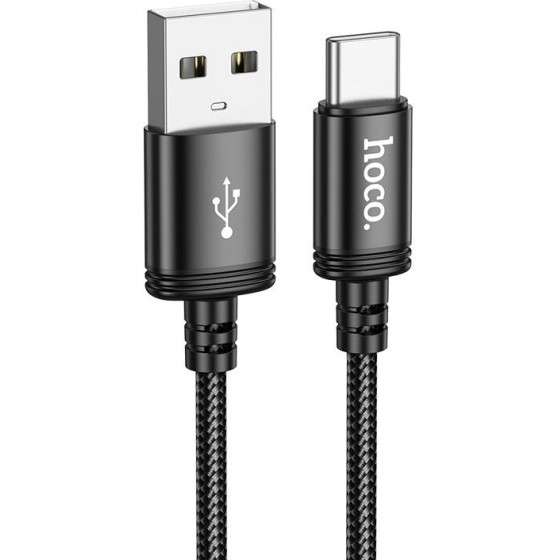 Hoco Cable Usb A To Usb C 3A 2 m X89 black