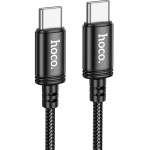Hoco Cable Usb C To Usb C 3A 60W 2 m X89 black