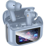 Hoco Wireless Earphones Bluetooth With Touch Screen Tws Anc + Enc EQ21 Blue star