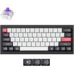 Keychron Q4 He Qmk Wireless Custom Hall Effect Keyboard Purple Switch 60% Us Layout - (Q4H-C1)