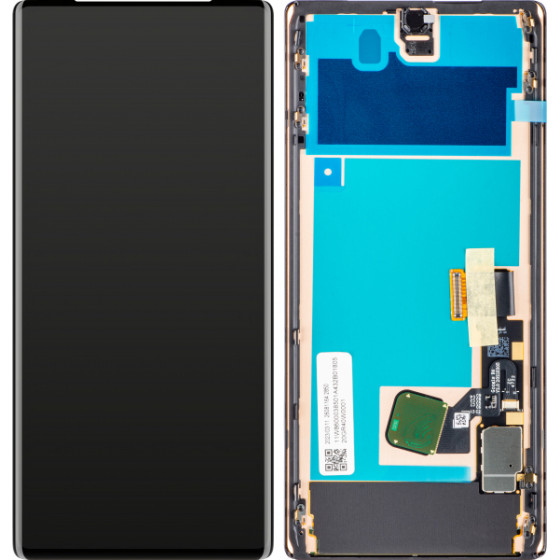Google LCD Display Module for Pixel 6 Pro, w/o Frame, Black - (G949-00219-01)