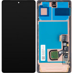 Google LCD Display Module for Pixel 7 Pro, w/o Frame, Black - (G949-00290-01, G949-00291-01)