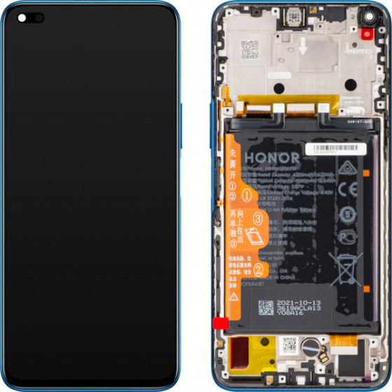 Honor LCD Display Module for 50 Lite, with Battery, Deep Sea Blue - (02354FMW)