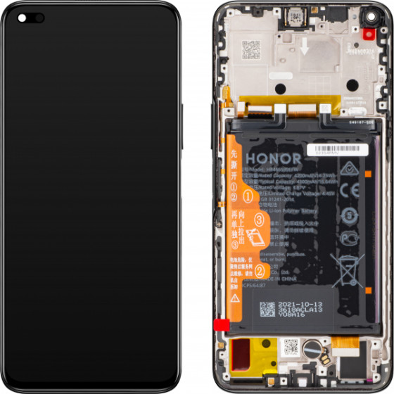 Honor LCD Display Module for 50 Lite, with Battery, Midnight Black - (02354FMV)