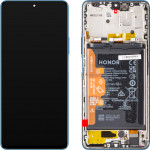 Honor LCD Display Module for Magic4 Lite, with Battery, Ocean Blue - (0235ABST, 0235ACGC)