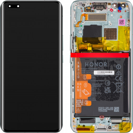 Honor LCD Display Module for Magic5 Pro, with Battery, Meadow Green - (0235AFDK, 0235ALQC)