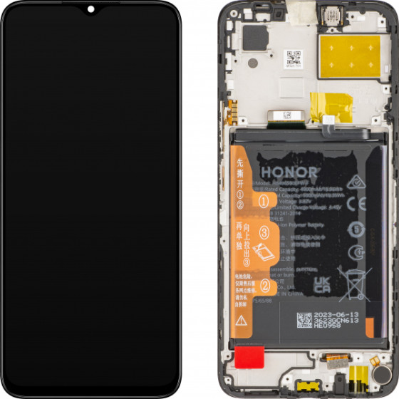 Honor LCD Display Module for X6, with Battery, Midnight Black - (0235ADJX)