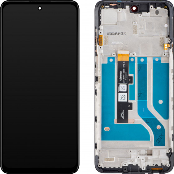 Motorola LCD Display Module for Edge 20 Lite, Black - (5D68C19271, 5D68C23405)